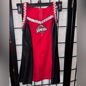 Kids Dance Costume - Red and Black